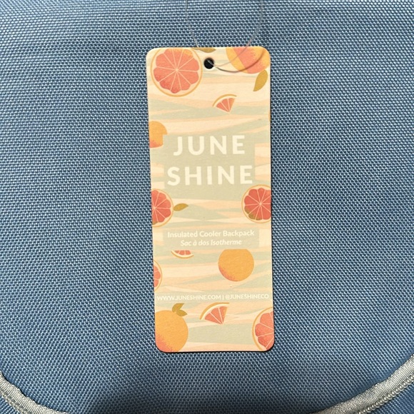 Blue cooler backpack - Picture 3 of 3